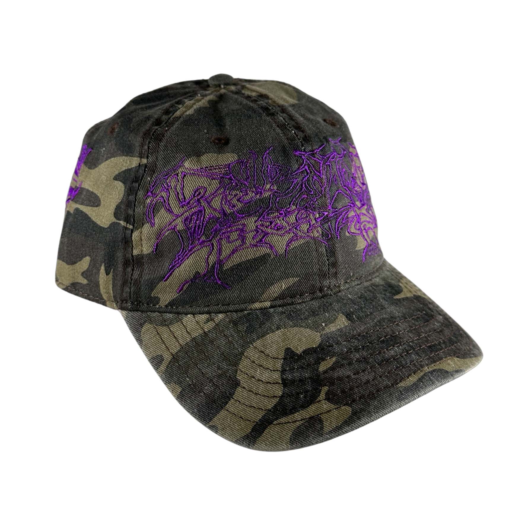 Purple camouflage hats online