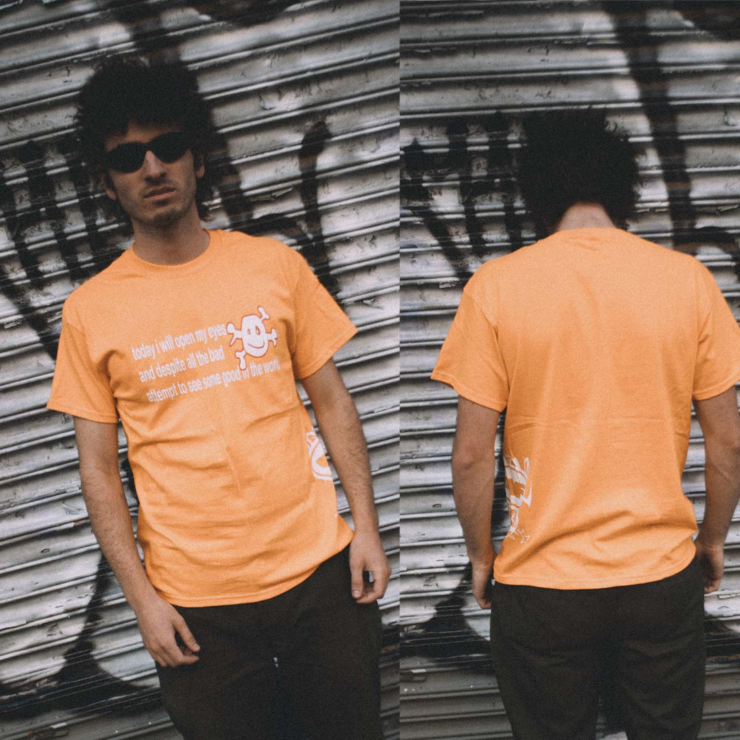 Good Day Tee- Orange shirt Personal Fears Personal Fears Good Day Tee- Orange