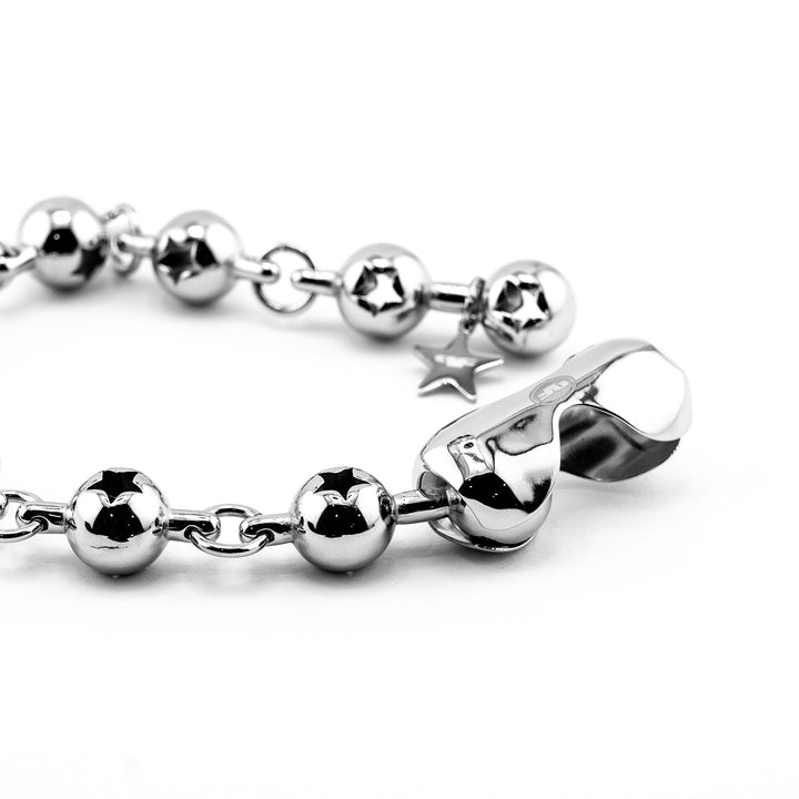 Star Ball Link Bracelet Bracelets Personal Fears Personal Fears Star Ball Link Bracelet | Stainless Steel - 90s y2k Chain