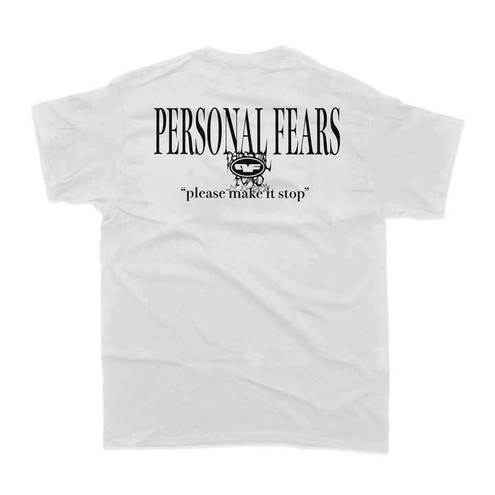 Punch Tee- White shirt Personal Fears Personal Fears Punch Tee- White