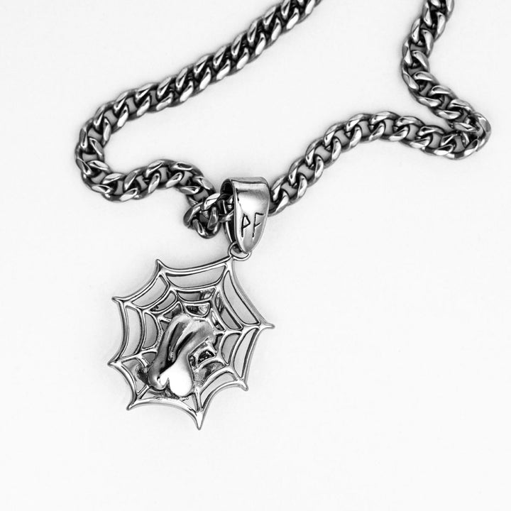 Web Girl Pendant Necklaces Personal Fears Personal Fears Web Girl Pendant