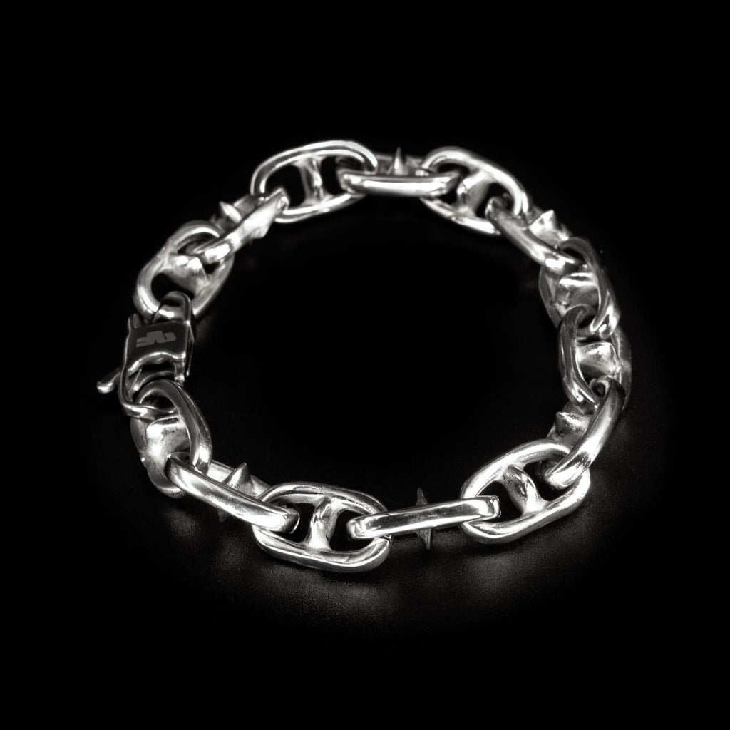 Mens anchor chain on sale bracelet